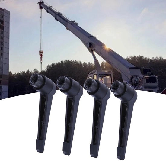 Maniglie di Regolazione in Acciaio Inossidabile - Manubrio Regolabile - Universale per M4/M5/M6/M8/M10/M12 - Resistente ai Colpi - Duraturo - Resistente alla Corrosione