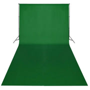 Fondale in Cotone Verde senza Supporto 600x300 cm per Croma Key 190008