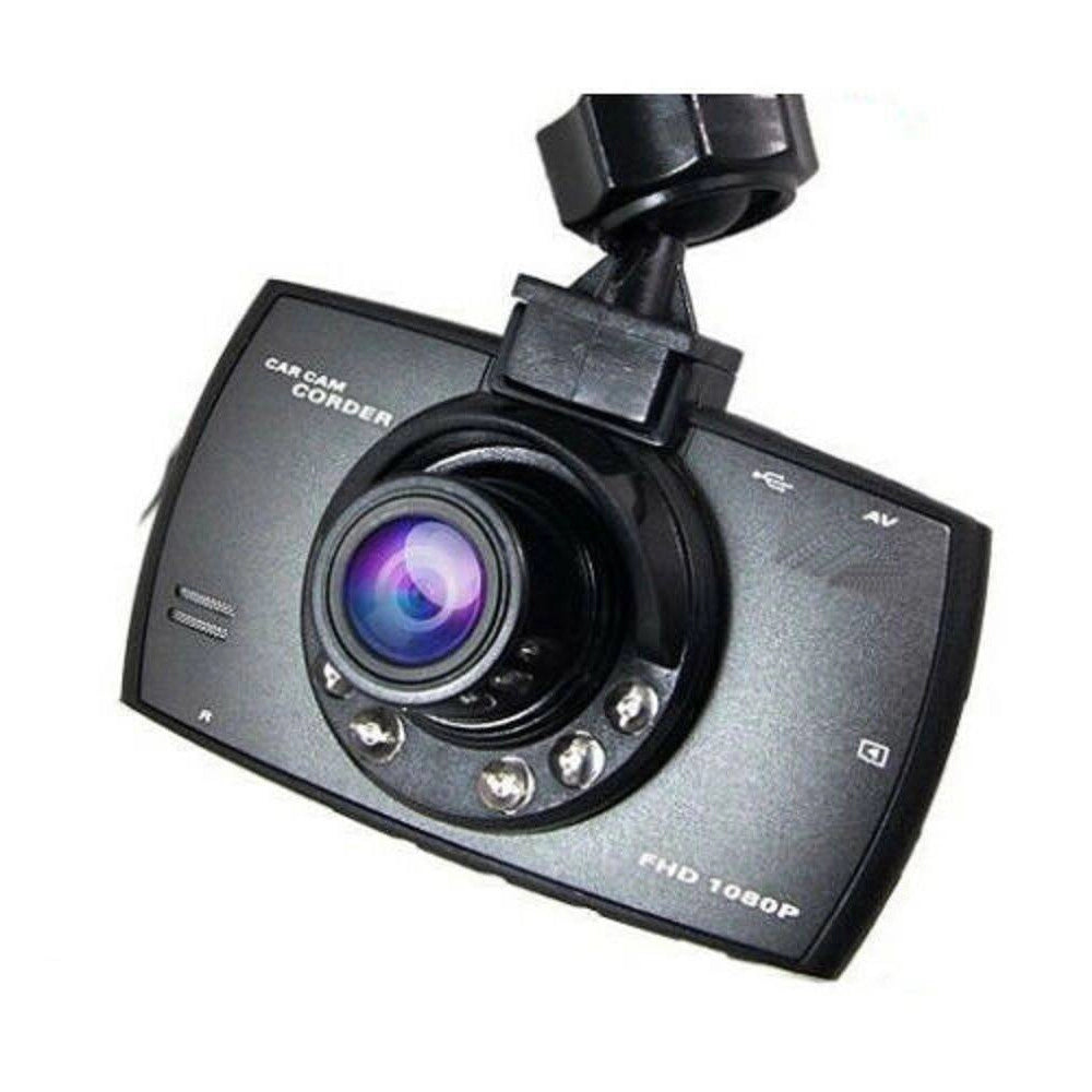 Trade Shop - Telecamera Per Auto Full Hd Dvr Car Video Camera Visione Notturna Lcd 2,4'' 6 Led -