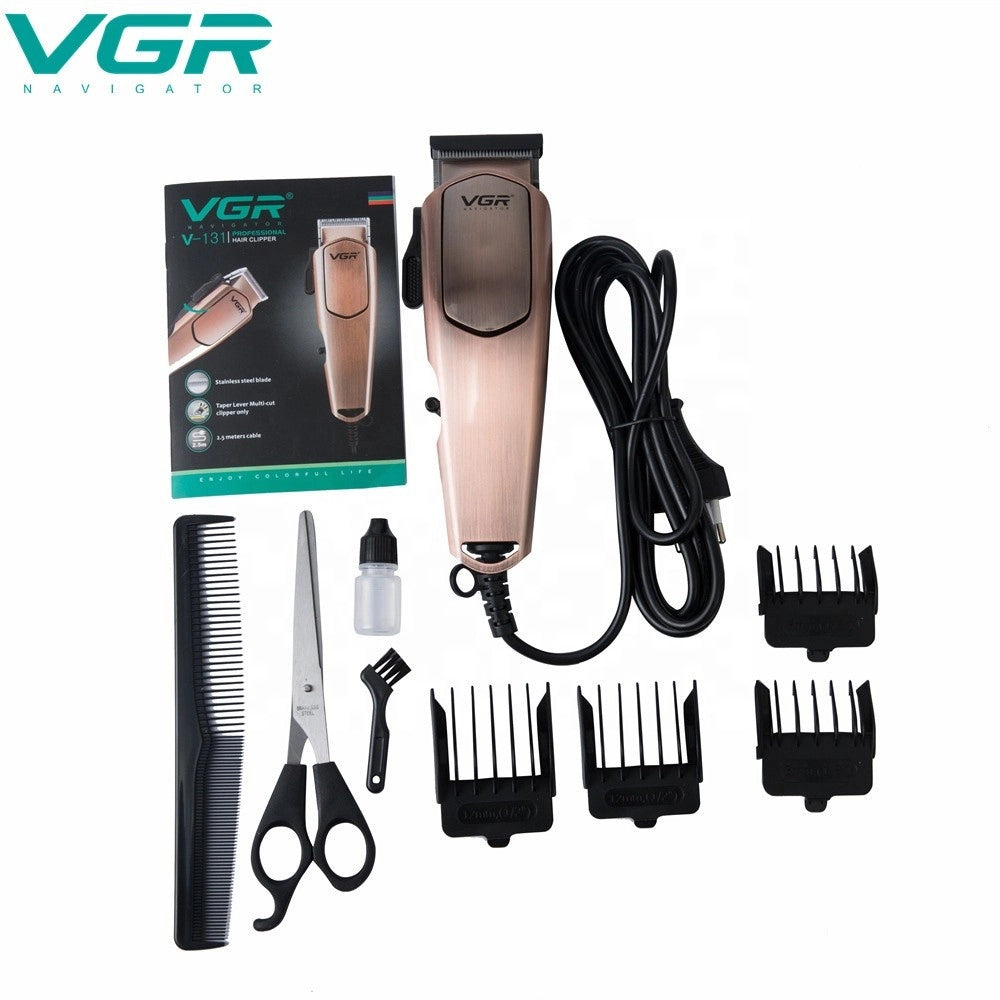 Trade Shop - Tagliacapelli Professionale Con Filo Trimmer Per Uomo Elettrico Clippers V-131 -