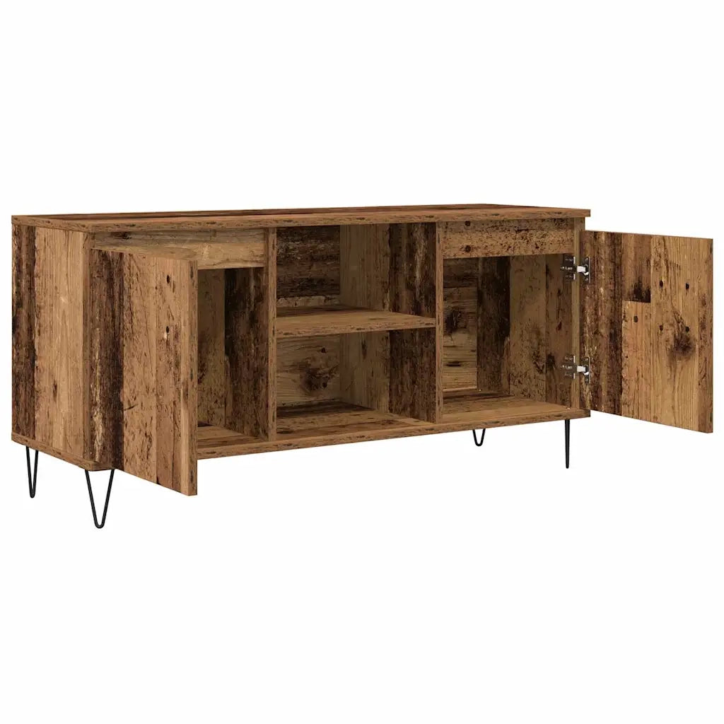 Mobile TV-Credenza per TV-Console TV Legno vecchio 104 x 35 x 50 cm Legno multistrato 484145