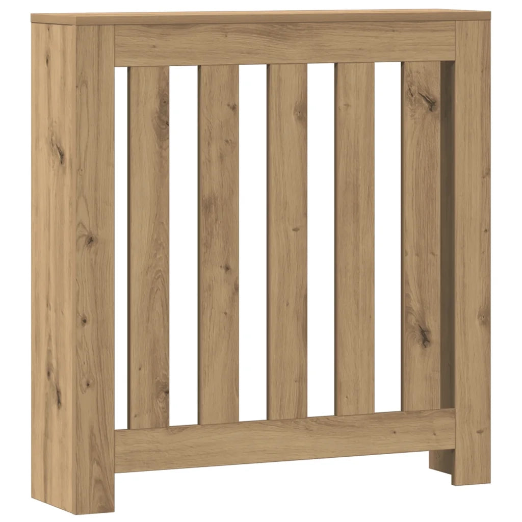 vidaXL Copertura Termosifone Rovere Artigianale 78x20x82cm in Legno