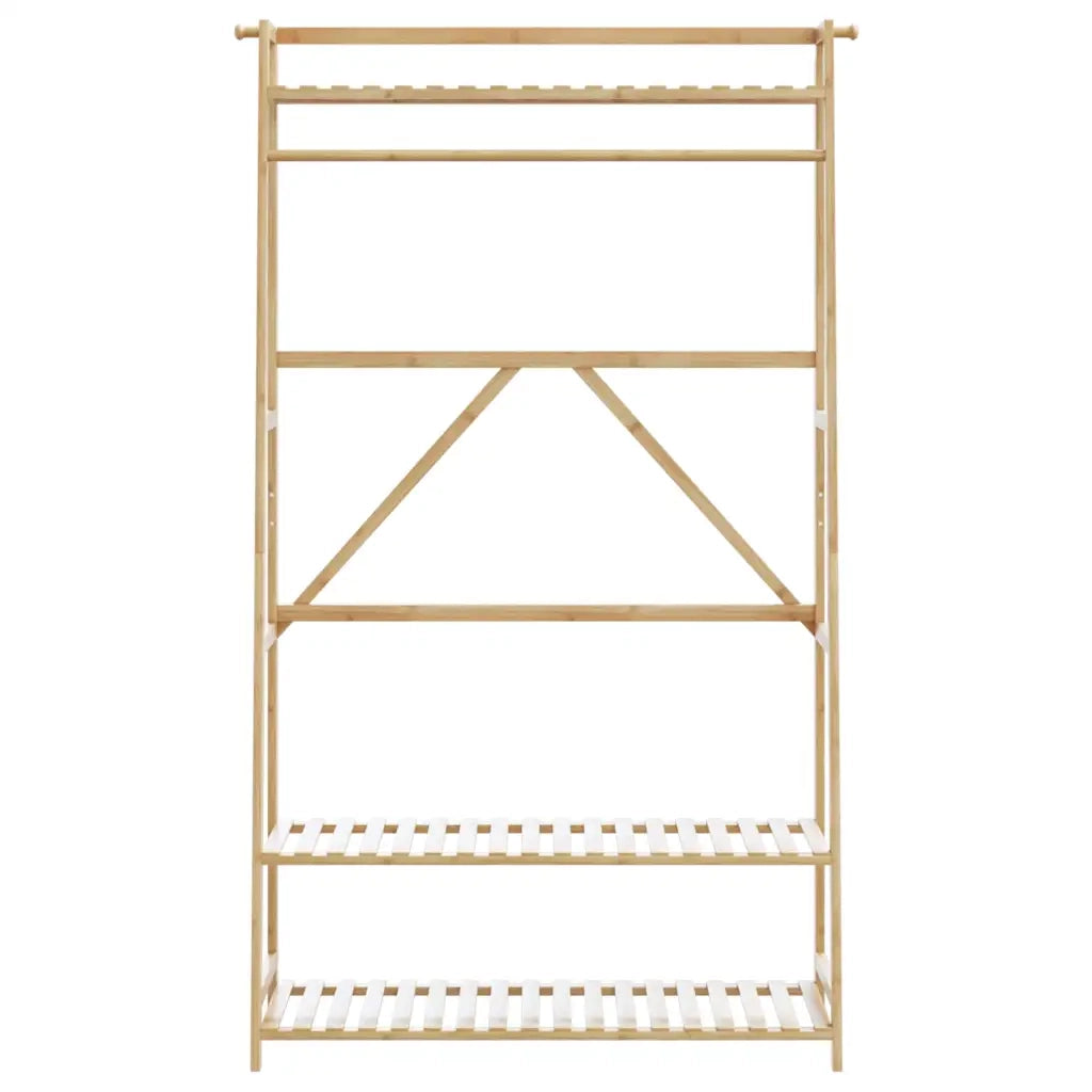 Appendiabiti con Ripiani 110x40x180 cm in Bamb¨´ CFW9630680