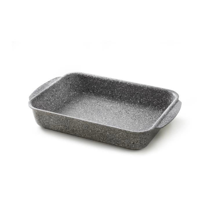 Teglia Rostiera antiaderente rettangolare cuore di pietra 35 x 28 x 8 cm