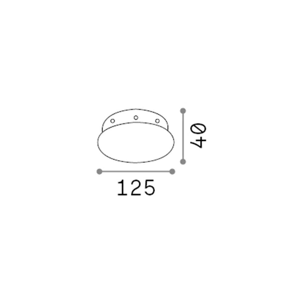 Rosone Magnetico All In Metallo Rame 6 Luci