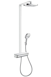 Colonna doccia hansgrohe serie raindance select e 300 con soffione rettangolare