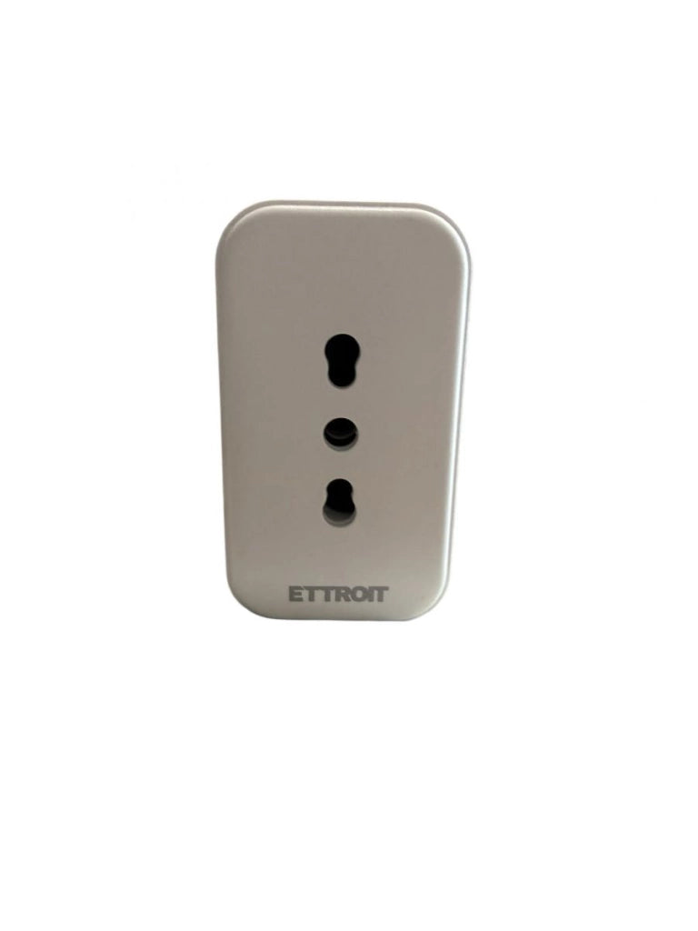 Presa bipasso intelligente WiFi 16A Smart con Monitoraggio Consumi Tuya ETWF4006