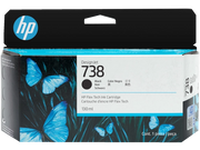 HP Cartuccia di inchiostro DesignJet 738 da 130 ml nero