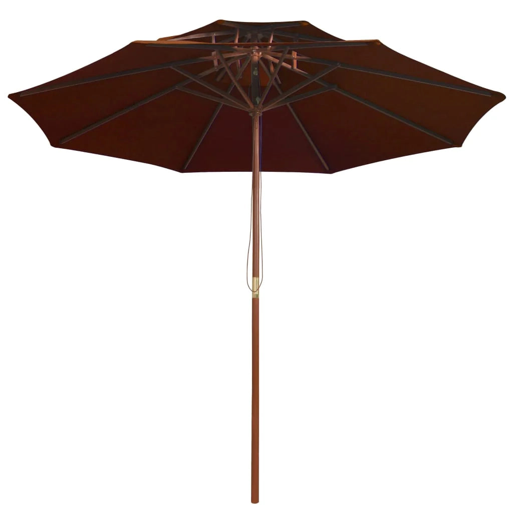 Ombrellone doppio con palo in legno terracotta 270 cm 02_0008444