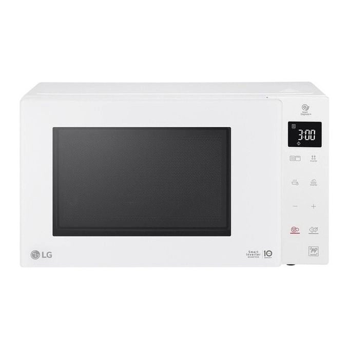 LG MH6336GIH Microonde 23 litri, 1000W, Grill, Smart Inverter, Bianco