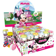 Trade Shop - Bolle Di Sapone Minnie Confezione 36 Pz Flacone 60 Ml Gadget Party -