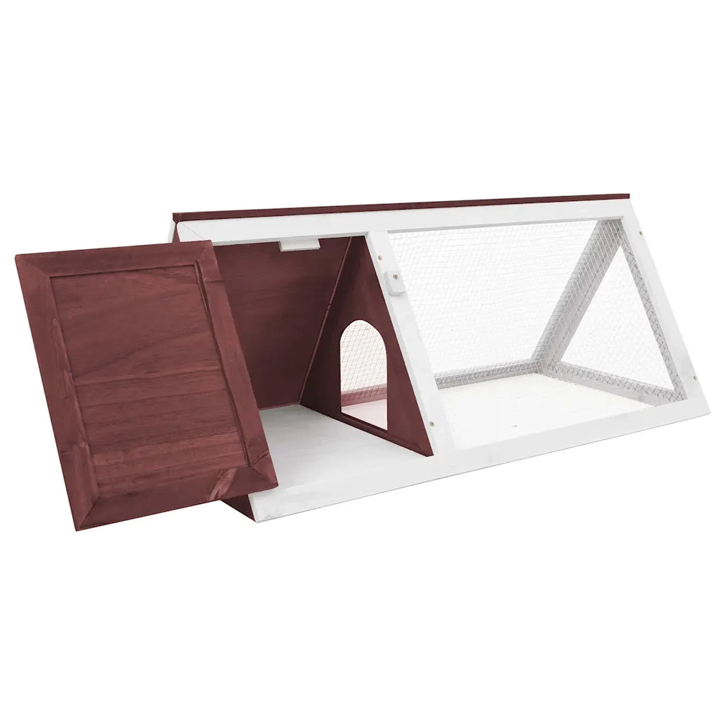 Conigliera in Legno Marrone cod mxl 43151