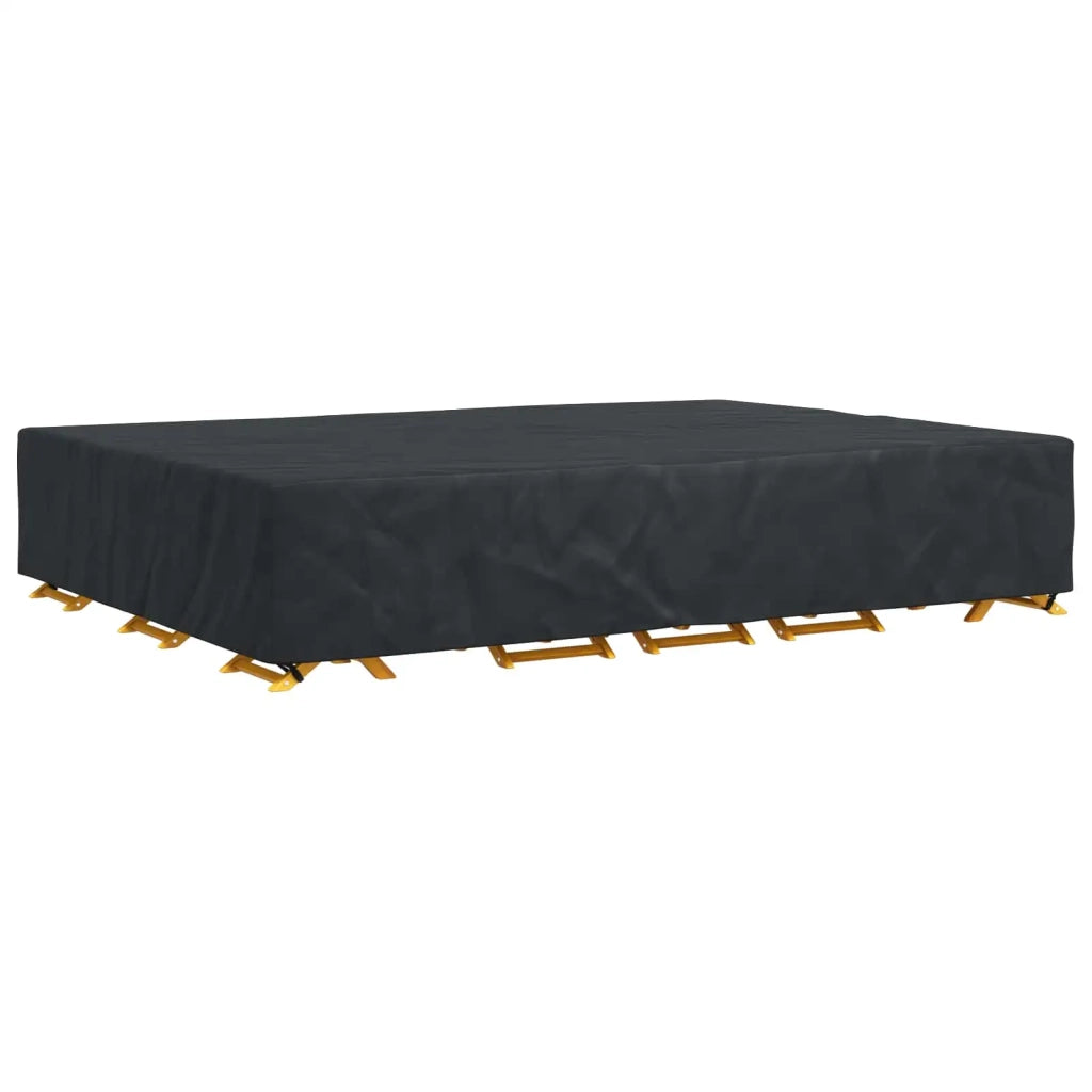 Copertura per mobili Tinta unita Nero 350 x 260 x 90 cm 210D 4105867