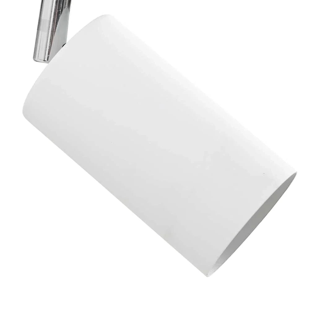 Faretto da soffitto moderno con illuminazione direzionale 26 x 26 x 16 cm metallo bianco 02_0058309