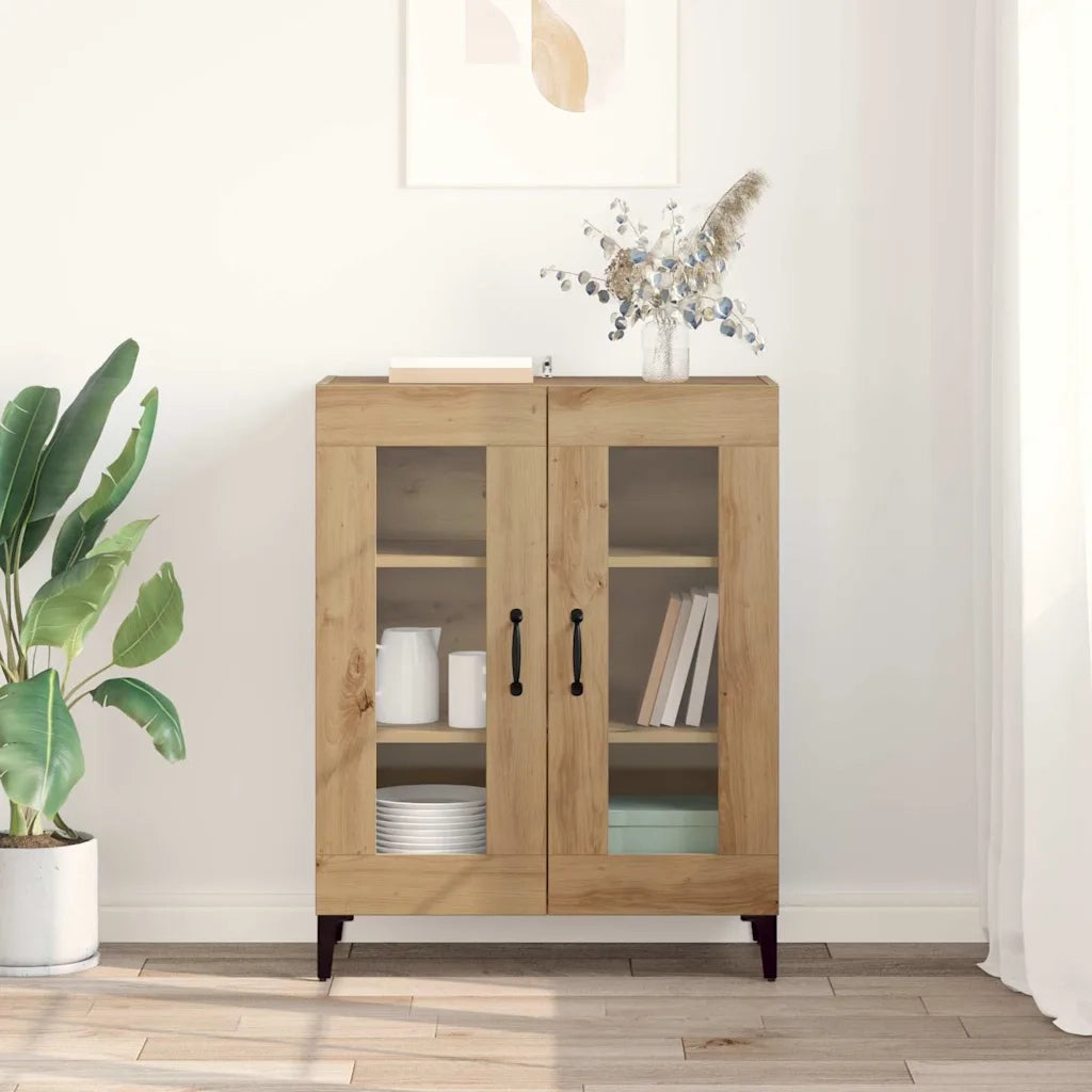 Credenza | Madia | Buffet da pranzo | Armadio da pranzo Rovere artigianale 69,5 x 34 x 90 cm