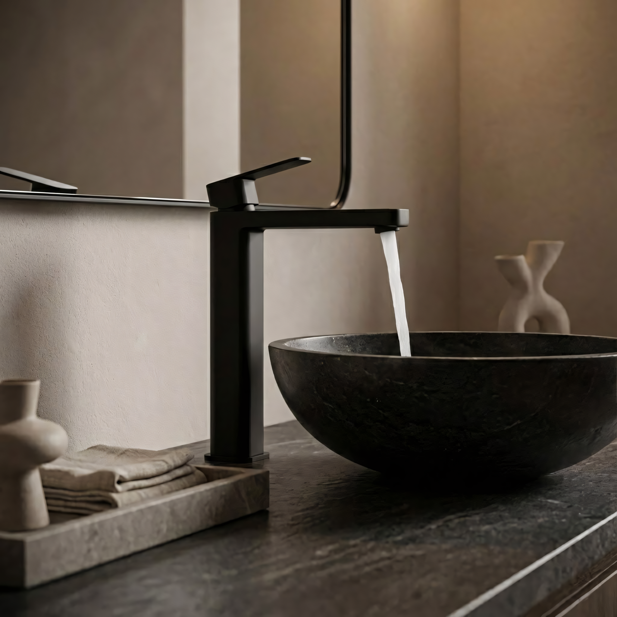 Rubinetto Da Bagno Rea Arlo Black