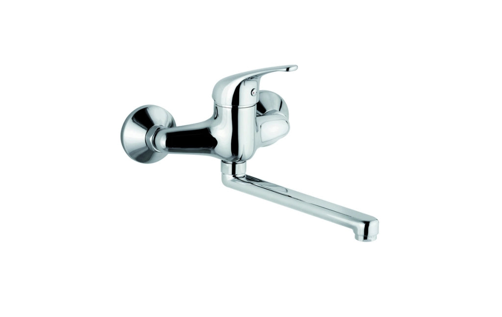 MISCELATORE MONOCOMANDO LAVELLO A MURO ASTRO 2- Cromo- MARIA- pezzi 1