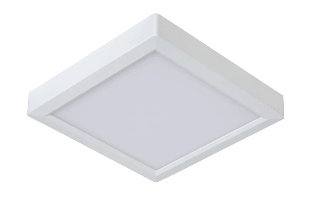 Plafoniera LED Lucide Tendo 18W 3000K bianca 22cm Alu