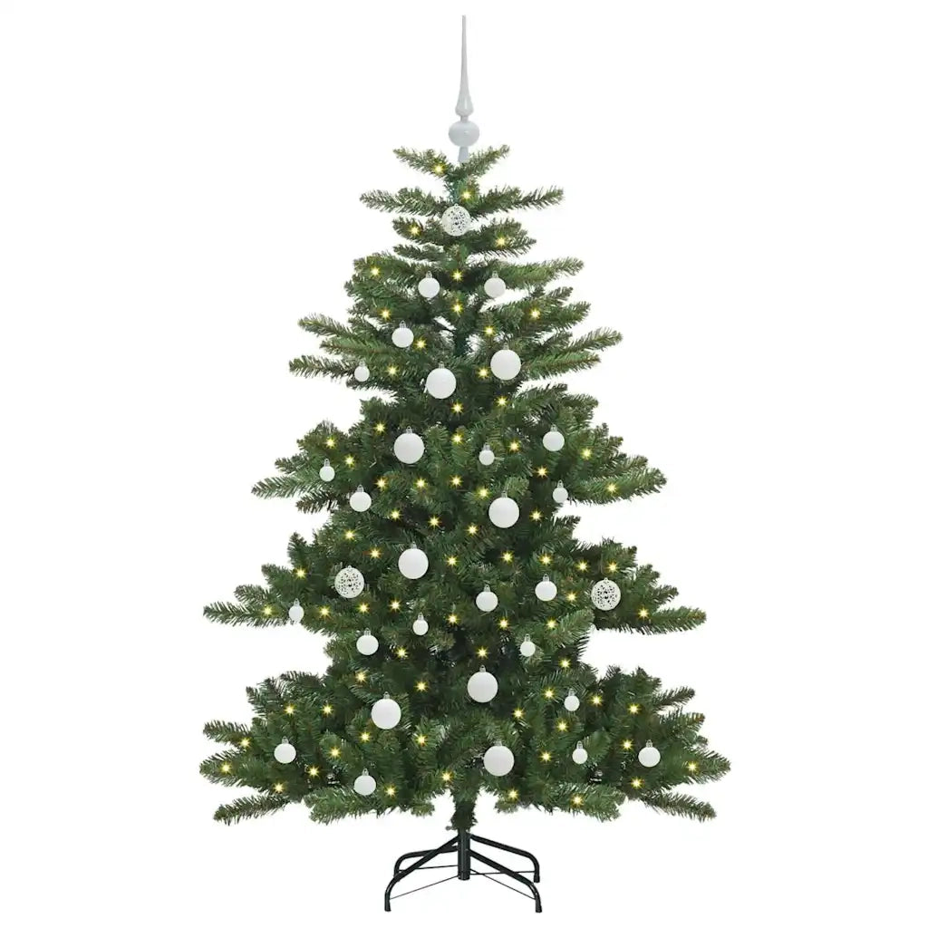 Albero di Natale Artificiale con Rami Pieghevoli Verde 150 cm 3397656