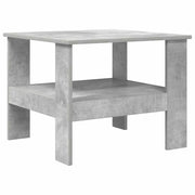 Tavolino da salotto | Tavolino da caff¨¨ | Tavolino da Soggiorno Grigio cemento 57 x 55 x 45 cm