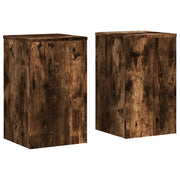 Portavasi mobili per fiori set da 2 legno ingegnerizzato marrone 02_0045311