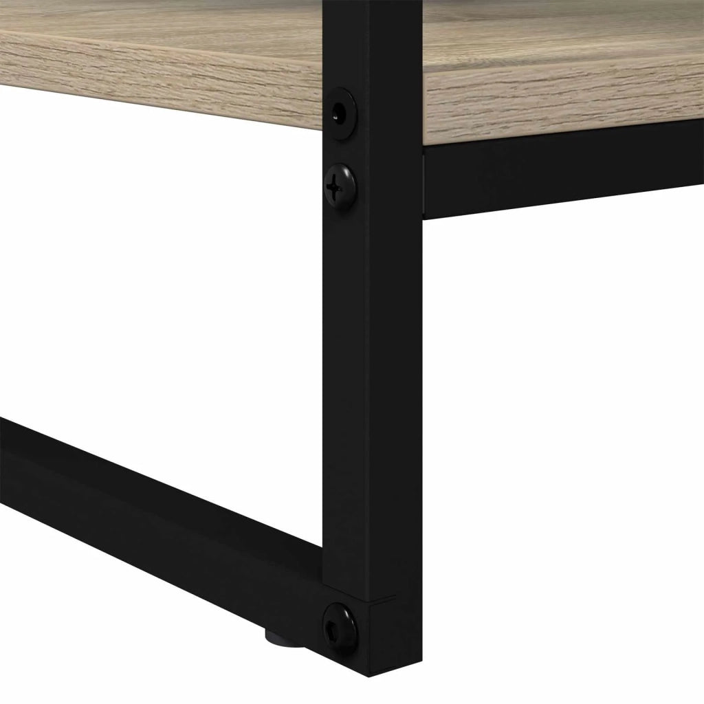 Tavolino da salotto Sonoma 80 x 50 x 40 cm Legno multistrato