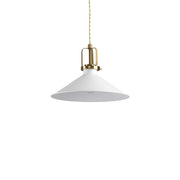 Sospensione Industrial-Minimal Eris-3 Metallo Bianco 1 Luce E27