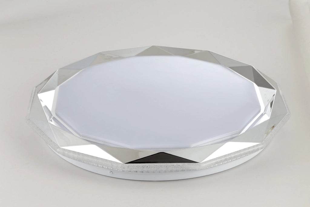 Plafoniera LED Polux Glossy 51cm 72W 8000lm CCT+telecomando