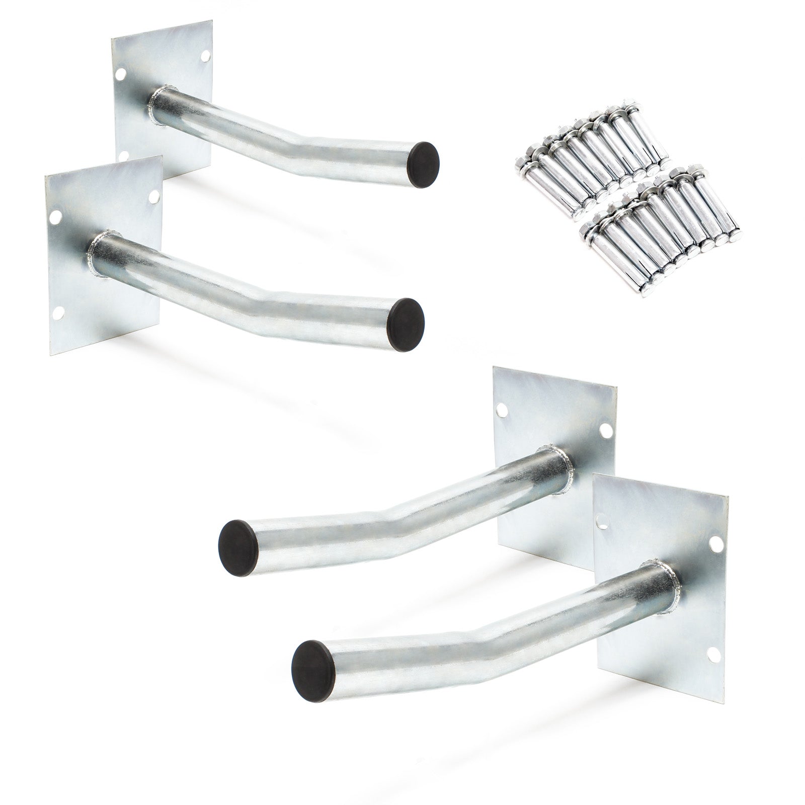 Supporto per pneumatici a parete, 4 ganci per gomme auto max 50 kg, Portagomme