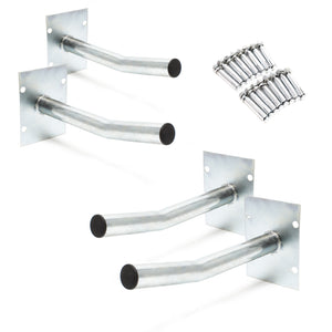 Supporto per pneumatici a parete, 4 ganci per gomme auto max 50 kg, Portagomme