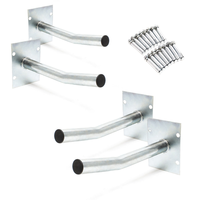 Supporto per pneumatici a parete, 4 ganci per gomme auto max 50 kg, Portagomme