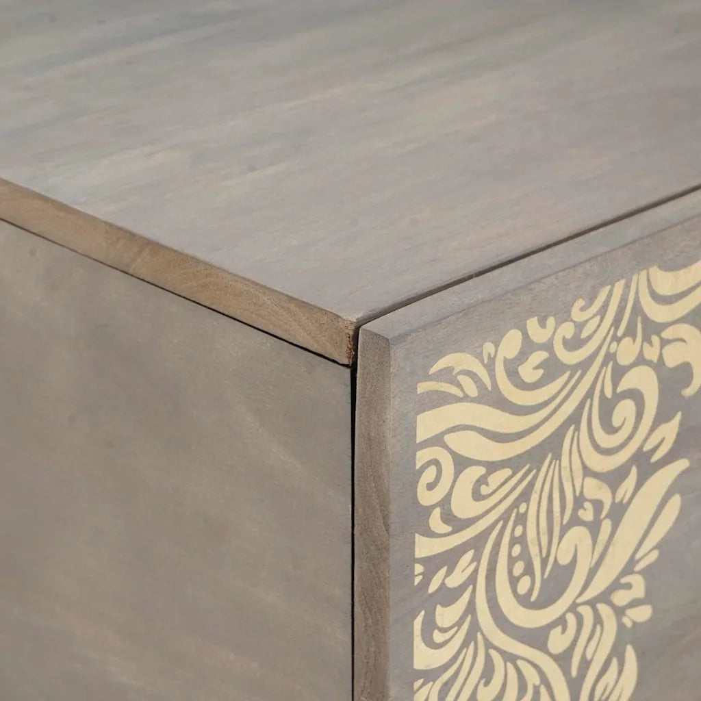 vidaXL Tavolino da salotto Grigio 100 x 54 x 40 cm
