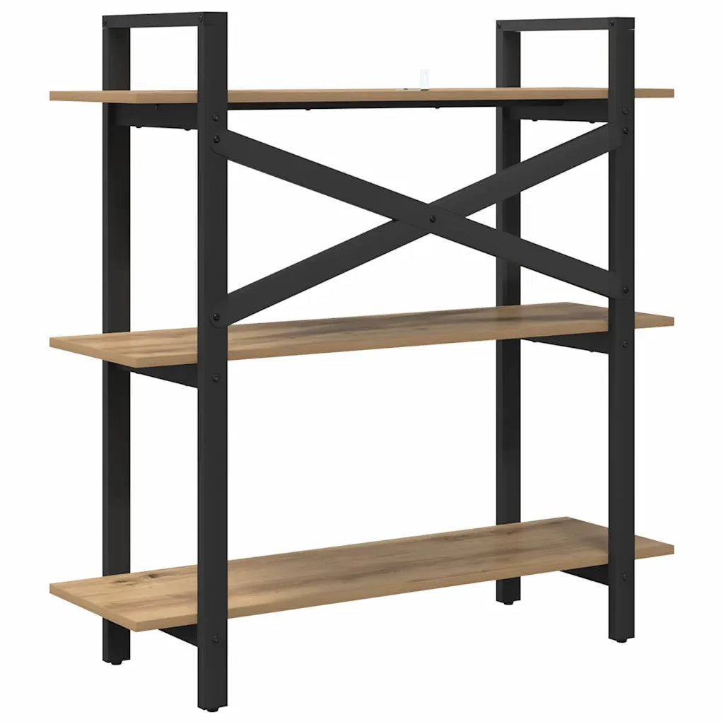 Libreria Rovere artigianale 100 x 33,5 x 102 cm 883951