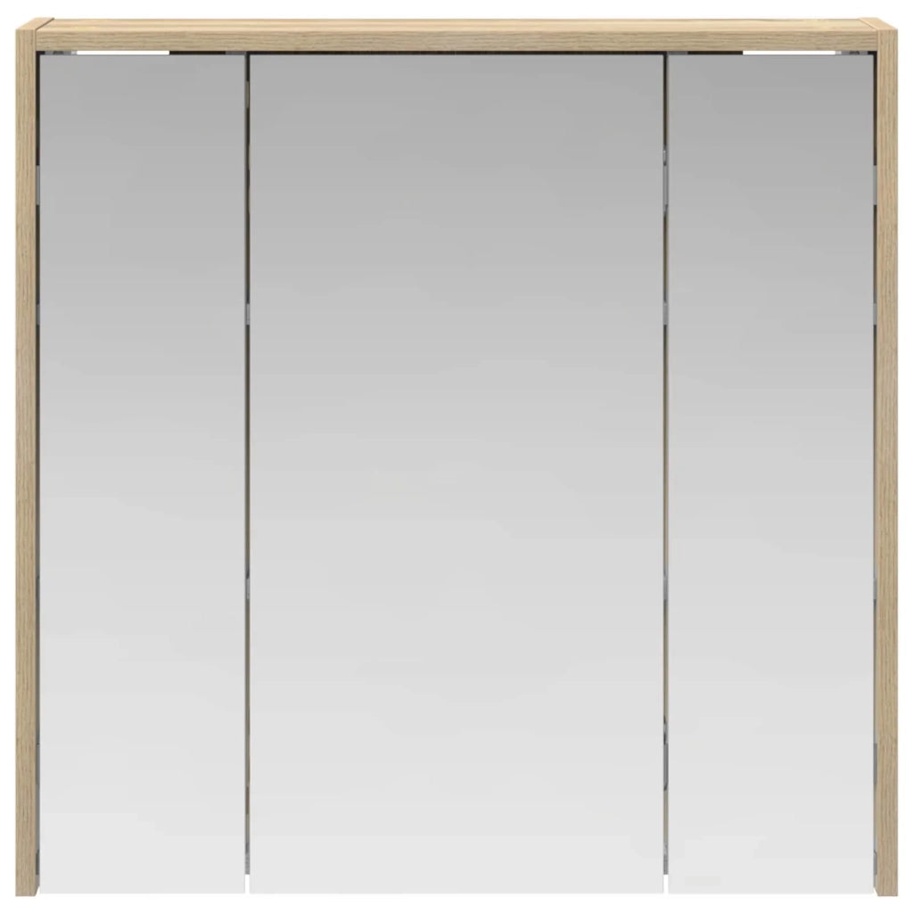 Mobiletto per specchio da bagno Rovere Sonoma