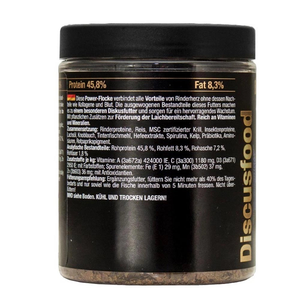 DiscusFood Best Heart Flakes Pro Breed 300ml - mangime in fiocchi per allevatori di Discus