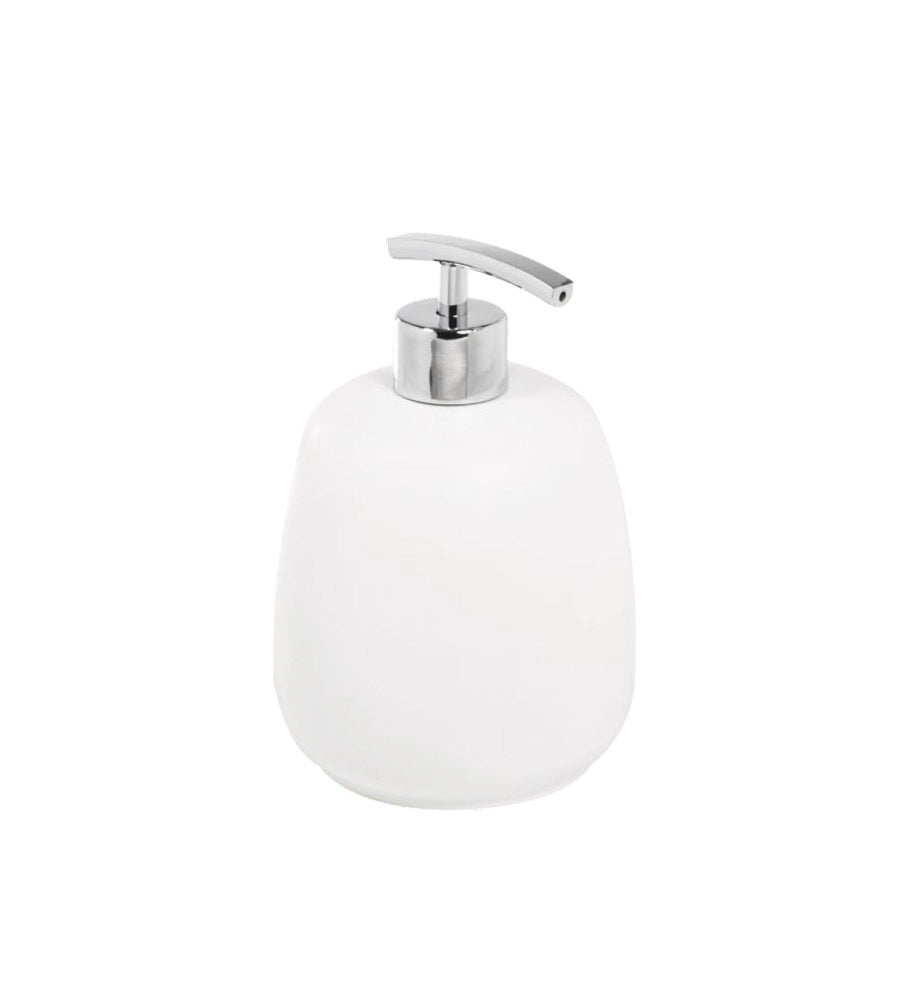 Dispenser Porta Sapone Liquido Accessori da Bagno Afra Metaform Tonalità: Bianco
