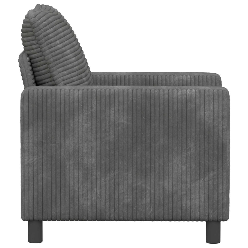 Divano Grigio Chiaro 76 x 81 x 87,5 cm Poliestere