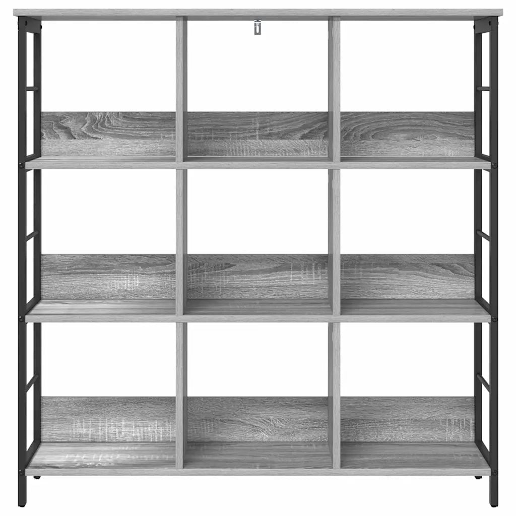 Libreria Grigio Sonoma 102 x 32 x 104,5 cm Legno multistrato