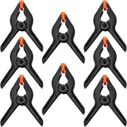 8 pezzi di Clip nylon 4 pollici - Clip extra resistenti per progetti DIY, studi fotografici, sfondi fotografici