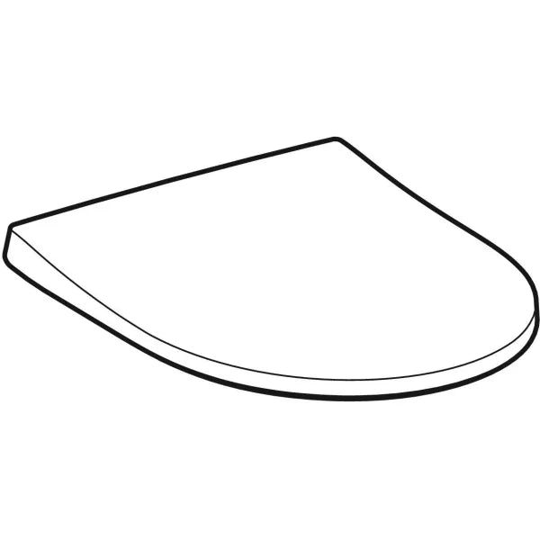 Sedile coprivaso copriwater Geberit iCon design slim Chiususra ammortizzata softclose