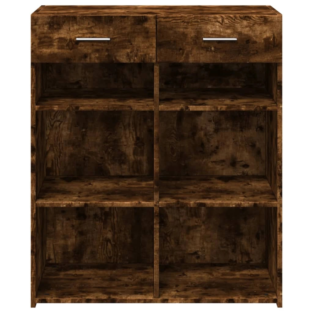 Buffet credenza cassettiera mobiletto mobile contenitore organizer cucina soggiorno salotto 80 x 42,5 x 93 cm legno ingegnerizzato marrone 02_0031115
