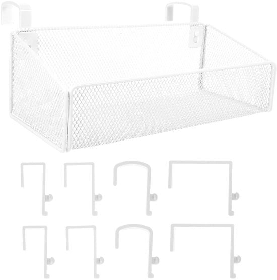 Cassa di Raccordo Robusta - Pannello di Installazione Flessibile - Cassa di Raccordo per Cavi - Supporto per Cavi - Per Camera da Letto/Studio - Senza Strumenti - Cassa di Raccordo per Cavi