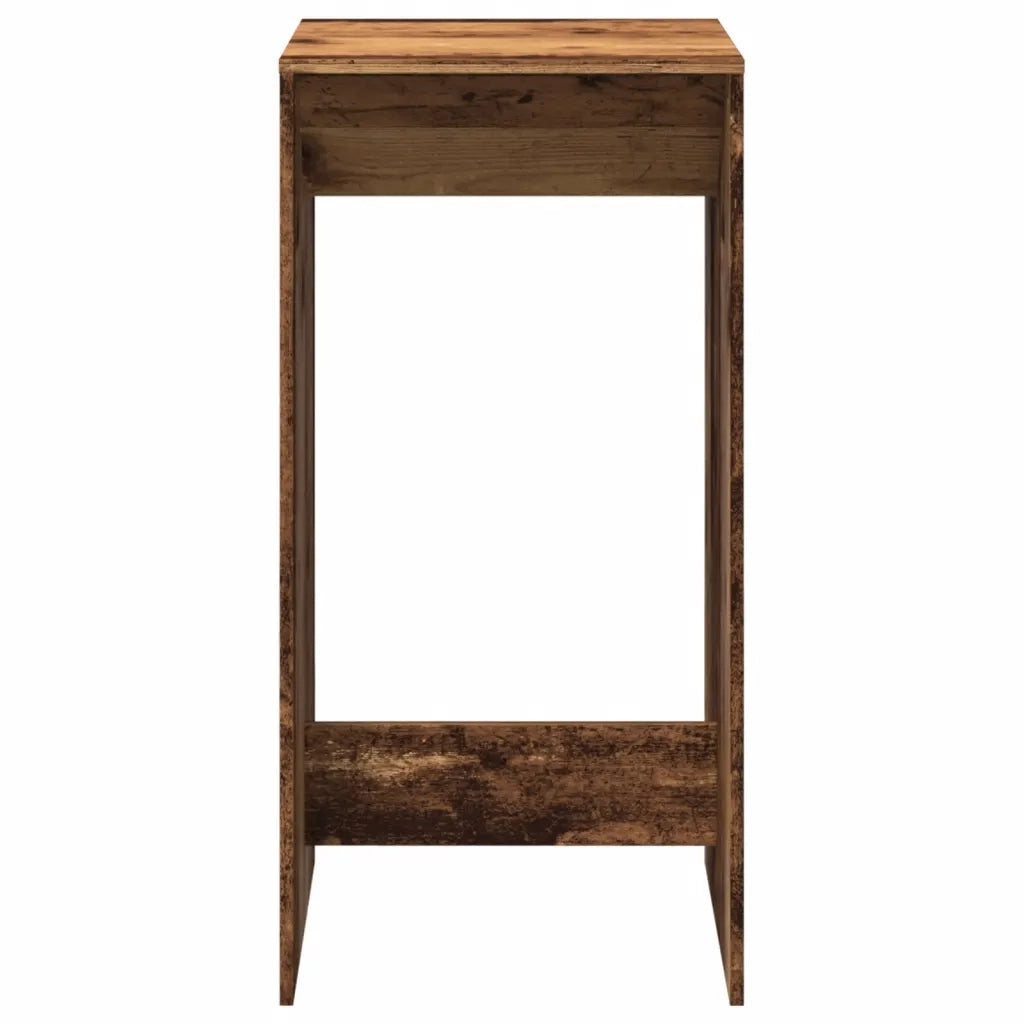Tavolo da Bar Legno Antico 51x50x103,5 cm in Legno Multistrato