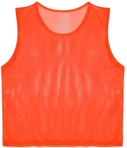 Vestino di Training per Uomo/Donna - Maglietta di Marcatura - 12 Pezzi - Maglietta Sportiva - Vestito di Training con Passamaggio Indipendente