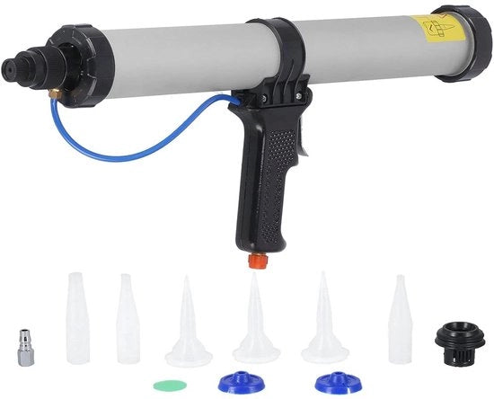 Kitpistool pneumatico in lega di alluminio per decorazione di costruzione con grande capacità