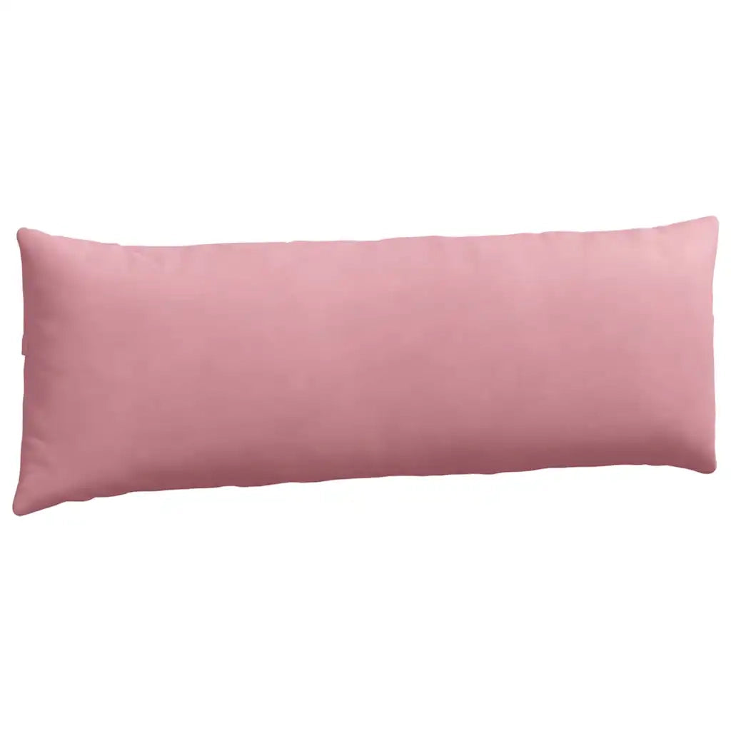 Cuscini da Divano 2 pcs Rosa 120 x 40 cm Tessuto in Cords 42013803