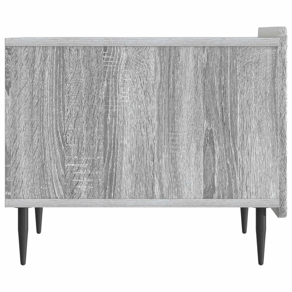 Tavolino da salotto con cassetto Grigio Sonoma 49 x 50 x 42 cm