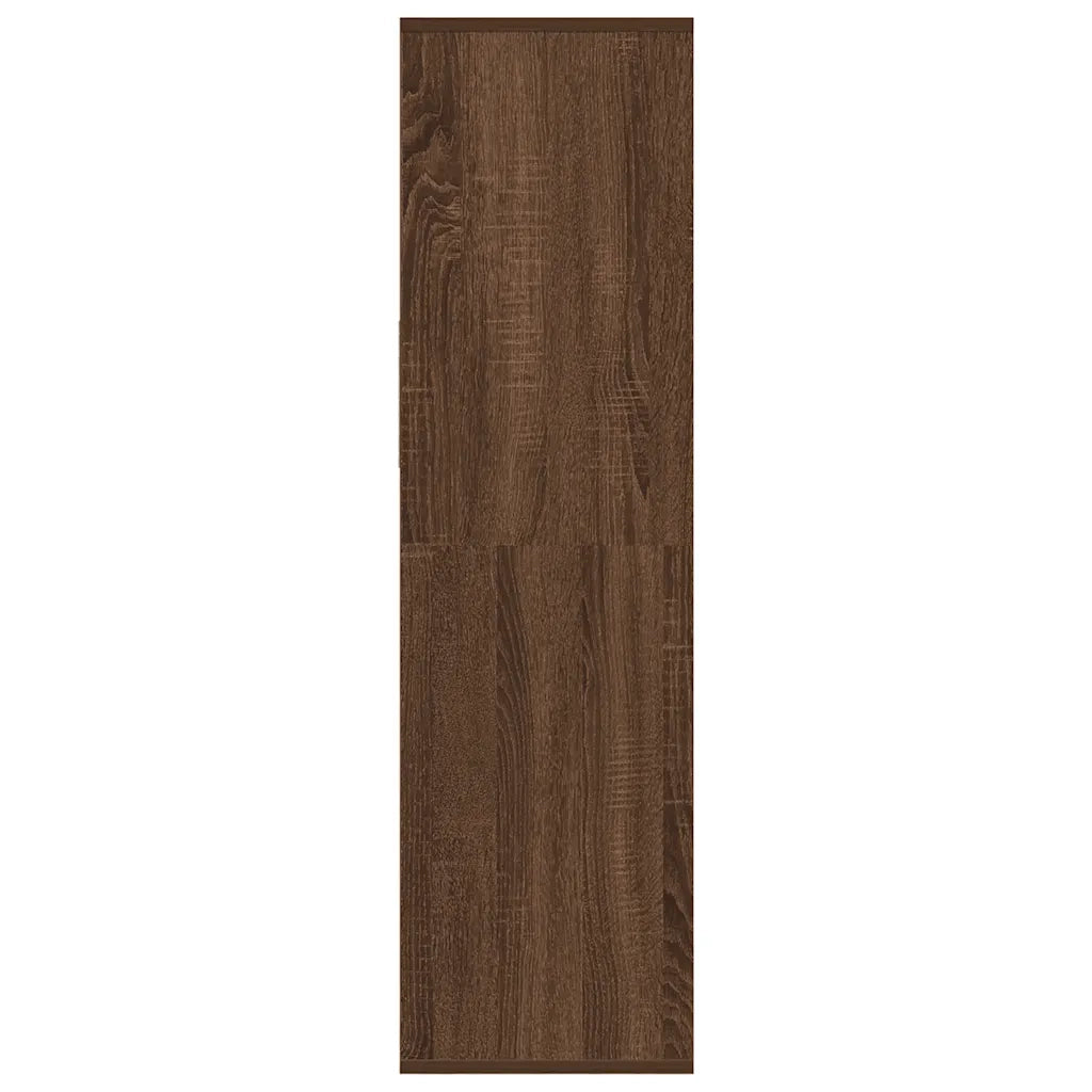 Libreria Rovere Marrone 34x31x112 cm in Legno Multistrato 860289