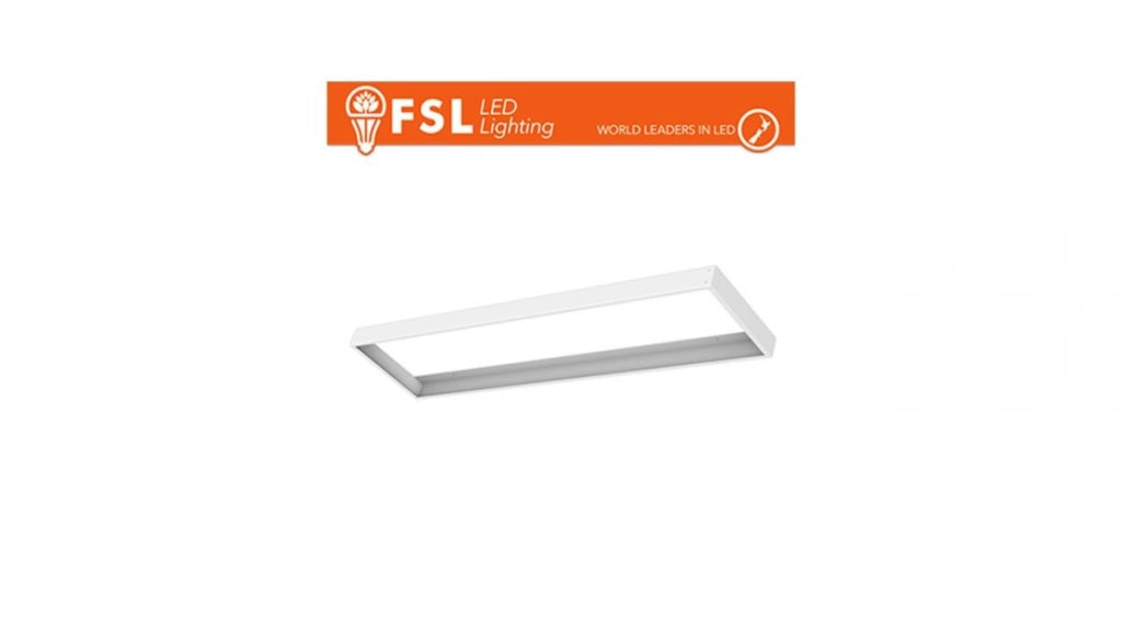 Cornice per Pannello 120X30 EGDE-LIT 120x30x4cm FLSURP-P30X120