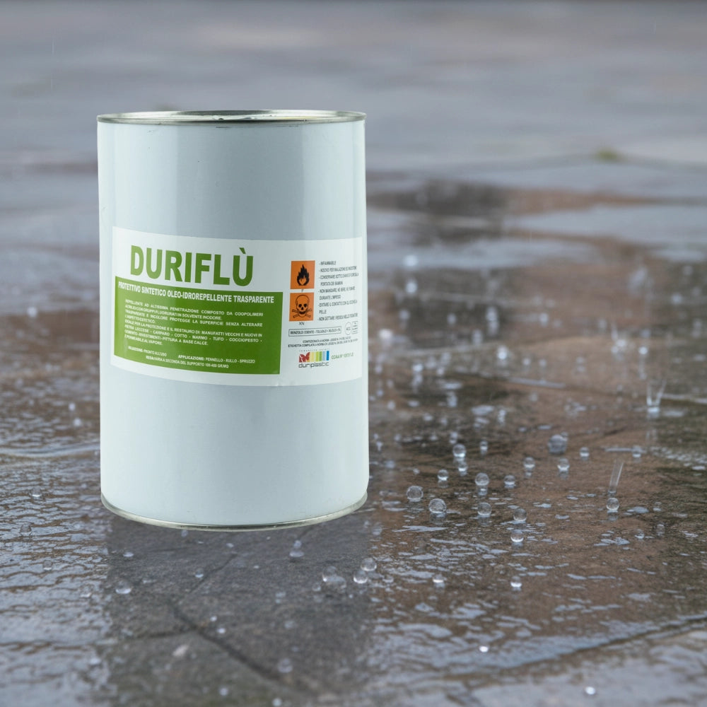 Duriflù oleo-idrorepellente sintetico trasparente per superfici *** formato 5 lt, confezione 1